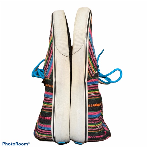 Vans Guate Stripe Aztec Tribal Print Sneakers - Picture 6 of 10